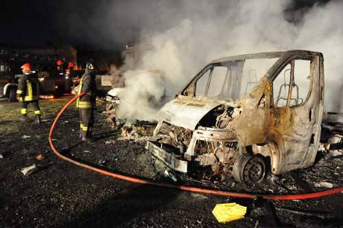 gavirate incendio galleria