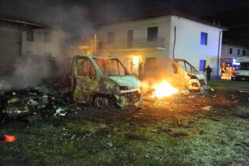 gavirate incendio galleria