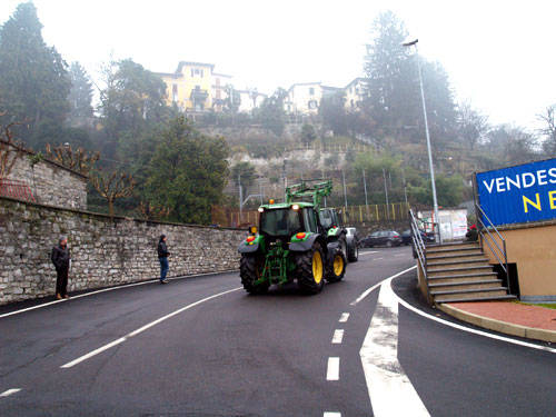 gemonio trattori protesta allevatori