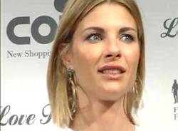 inaugurazione coin martina colombari