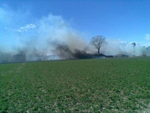 incendio cascina lonate