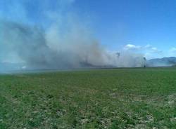 incendio cascina lonate