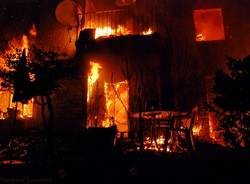 incendio locarno notte