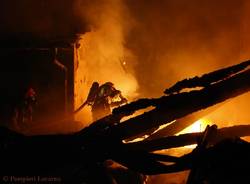 incendio locarno notte
