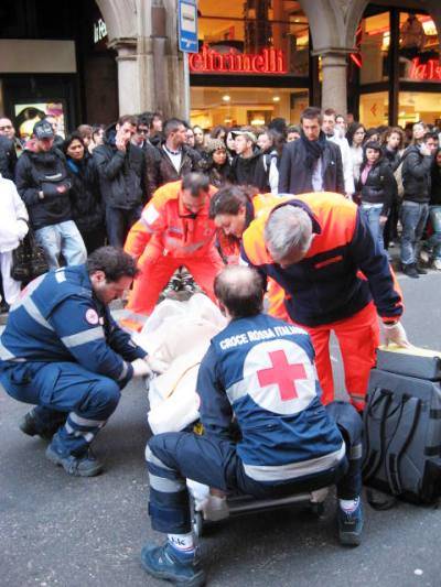 incidente corso moro 13