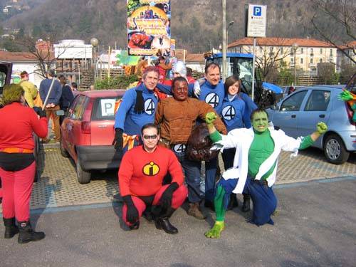 La Pro Loco di Cunardo al carnevale di Laveno