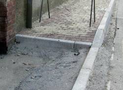 marciapiedi nuovi via piave olgiate olona