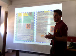 vigili del fuoco esercitazione laveno