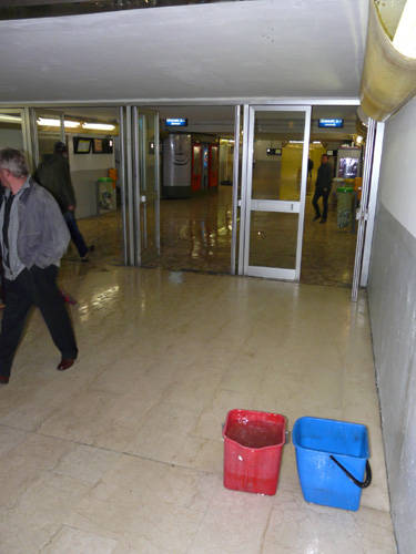 Allagamenti 27 aprile Gallarate stazione