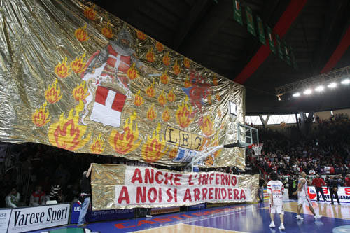 cimberio veroli partita curva nord