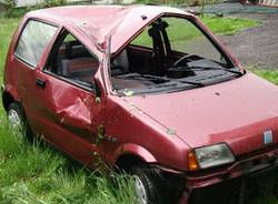 incidente cinquecento vola in via dalmazia 