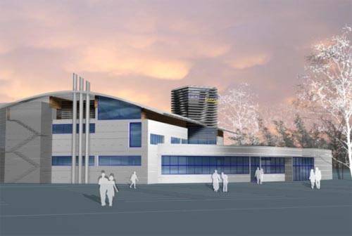nuovo impianto sportivo olgiate olona rendering