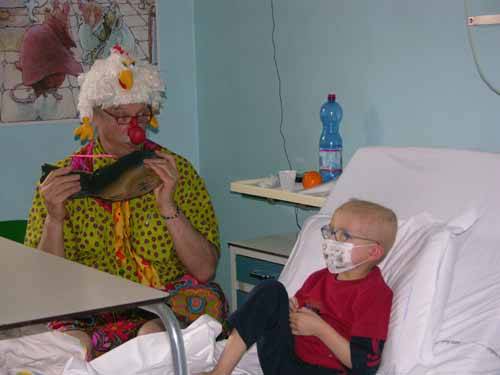 patch adams in pediatria del ponte