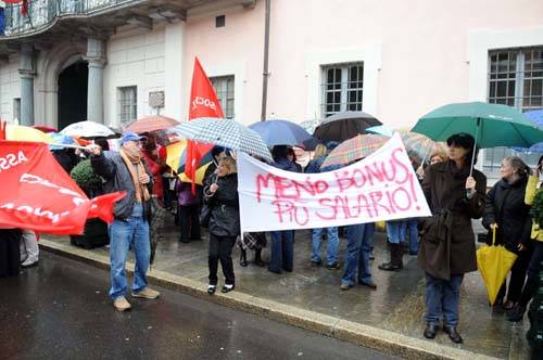 sciopero comune varese