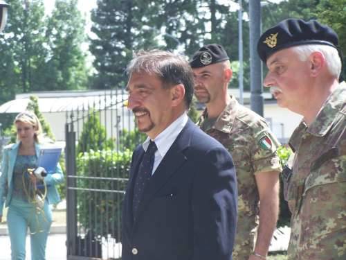 ignazio la russa solbiate olona caserma mara 26-5-2009 generale gian marco chiarini