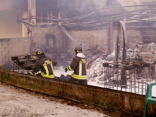 incendio somma soccorsi