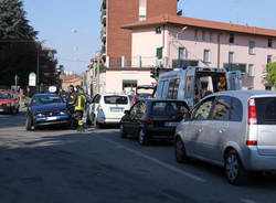 incidente via Olgiate Busto