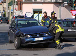 incidente via Olgiate Busto