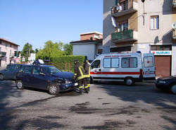 incidente via Olgiate Busto
