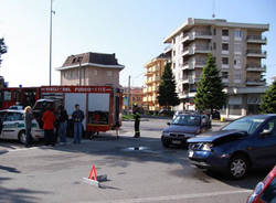 incidente via Olgiate Busto