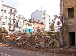 tradate edificio demolizione