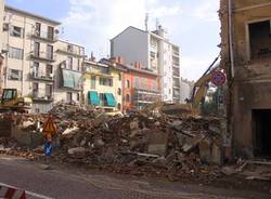 tradate edificio demolizione