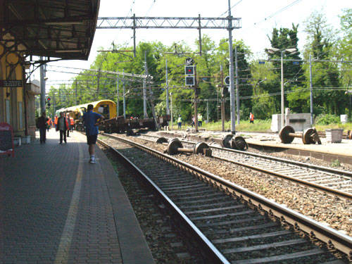 treno galleria sesto calende salvatore porcu