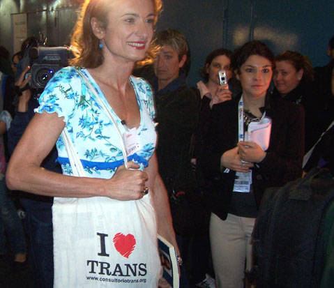 vladimir luxuria al salone del libro a torino
