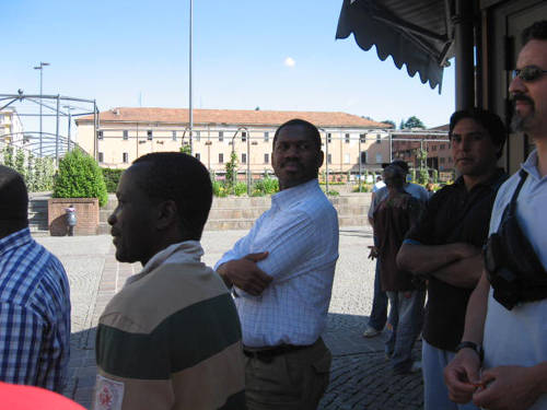 immigrati protesta varese