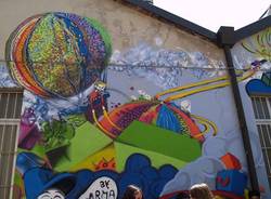 murales scuola media righi