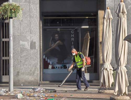 notte bianca 2009 pulizie