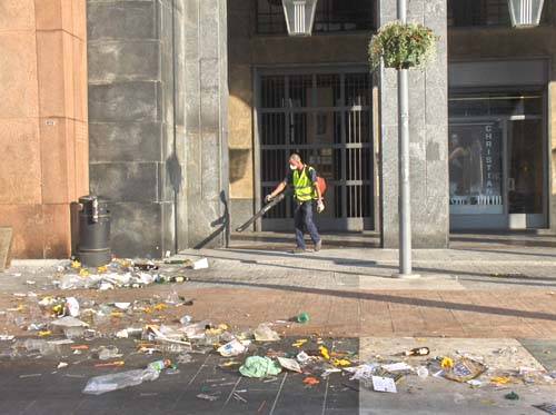 notte bianca 2009 pulizie