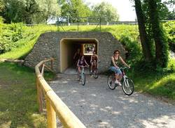 sottopassaggio varano pista ciclabile varese comabbio
