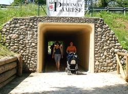 sottopassaggio varano pista ciclabile varese comabbio