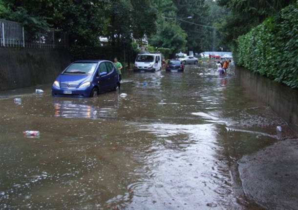 alluvione esondazione varese luglio 2009