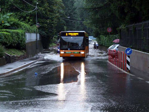 alluvione esondazione varese luglio 2009