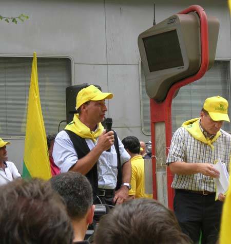coldiretti protesta milano