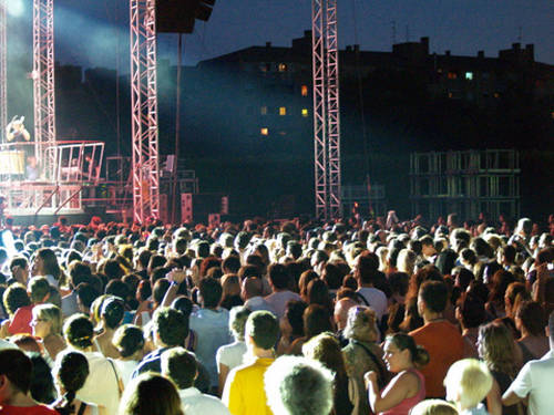 Concerto Tiziano Ferro gallarate 2009 stadio azalee