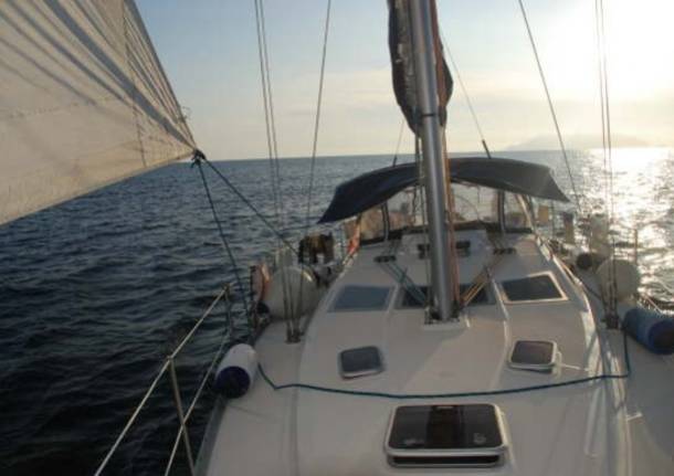 Egadi in barca