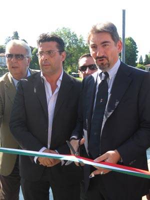 inaugurazione nuovo pontile sesto calende navigazione ticino