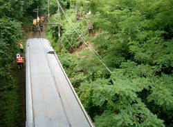 maltempo alluvione treni luglio 2009