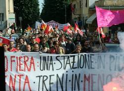 manifestazione fermata rho