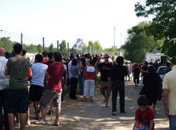 milan protesta raduno 2009