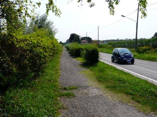 Pista ciclabile Samarate via Agusta