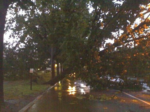 tromba d'aria gallarate luglio