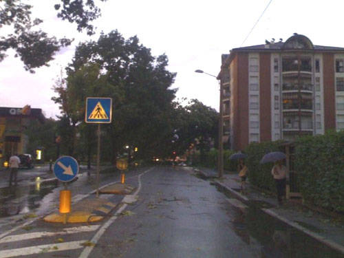 tromba d'aria gallarate luglio