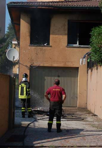 incendio solbiate arno