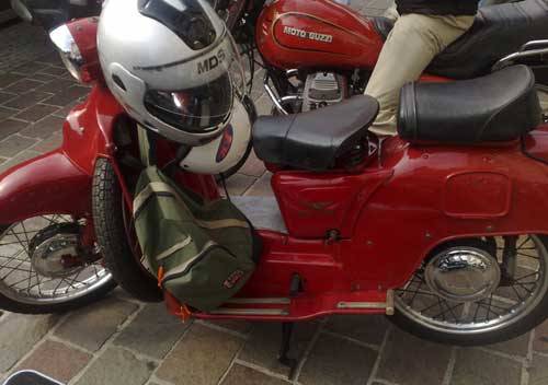 motoraduno alpino partenza