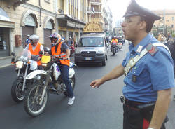 motoraduno alpino partenza