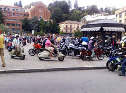 motoraduno alpino partenza